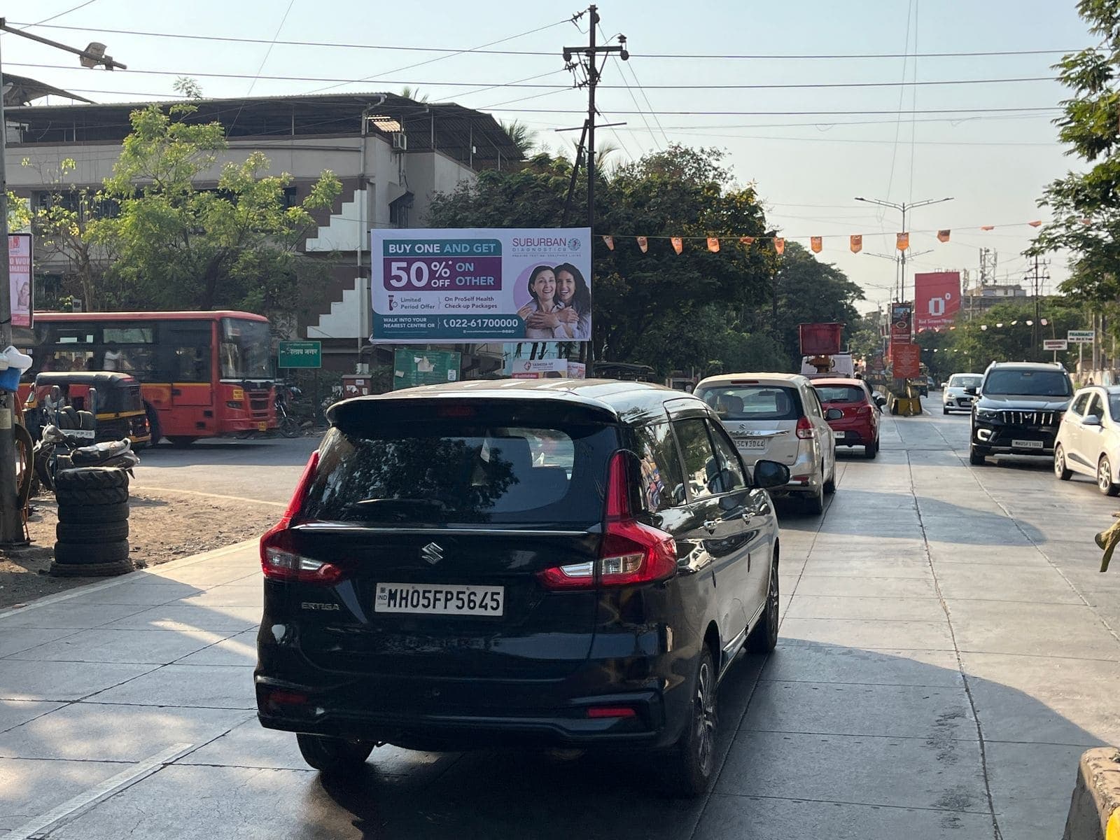 Dombivli outdoor billboard hoarding location photo 4