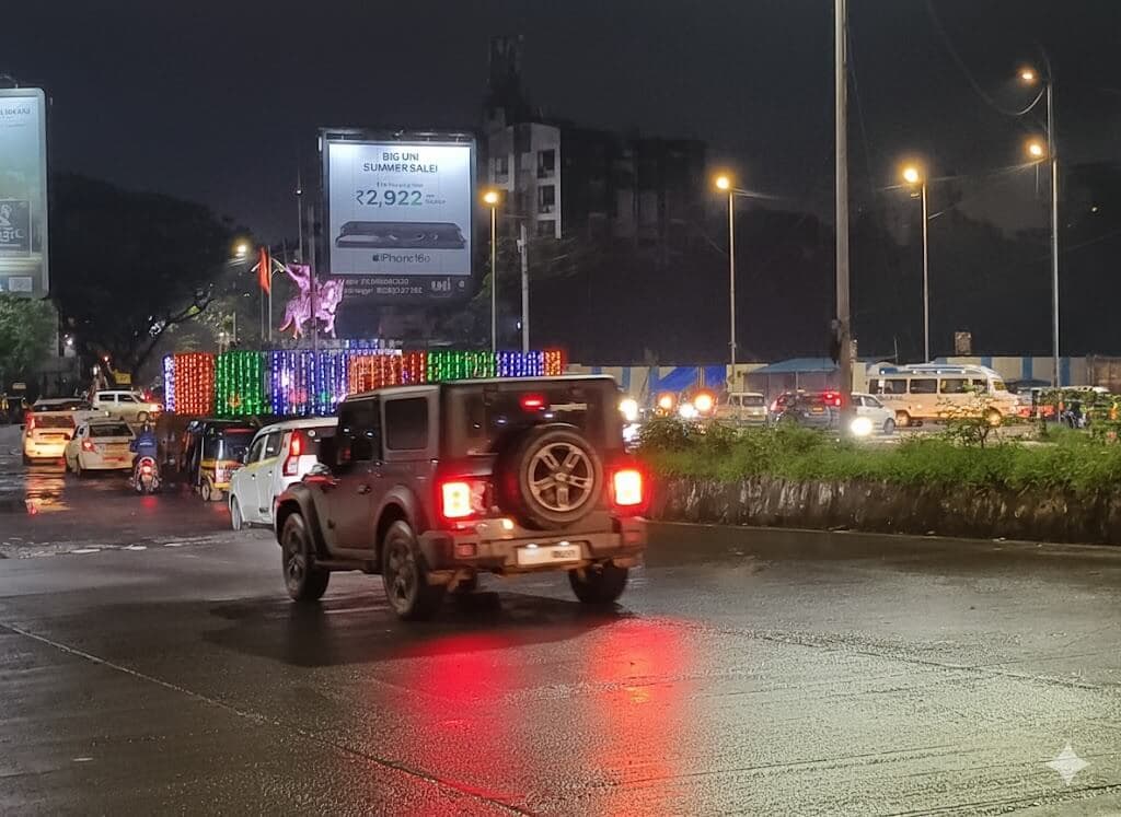 MediaWisse outdoor hoarding at Durgadi Circle