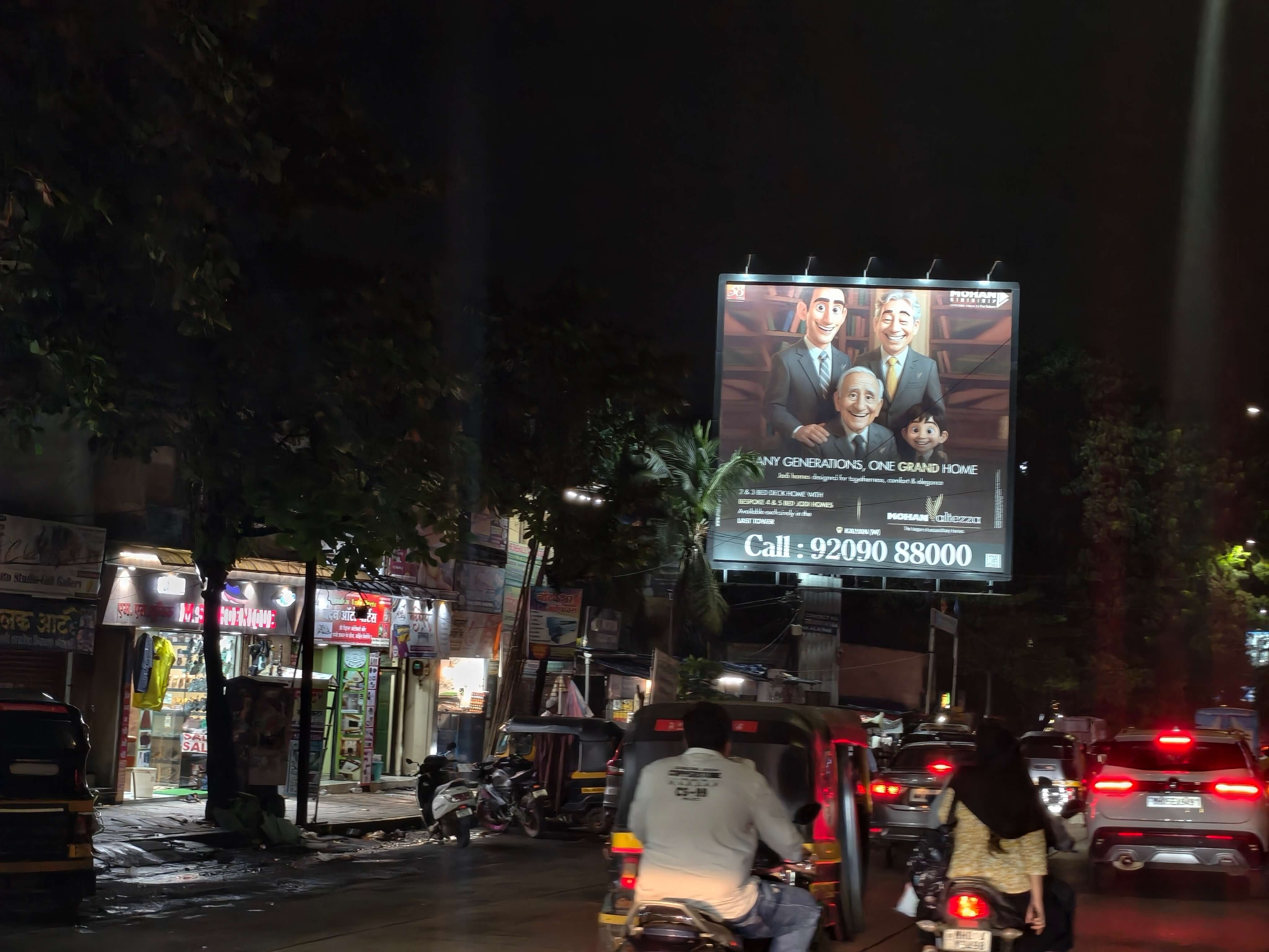 MediaWisse outdoor hoarding at Near Prem Auto Chowk Facing Khadakpada