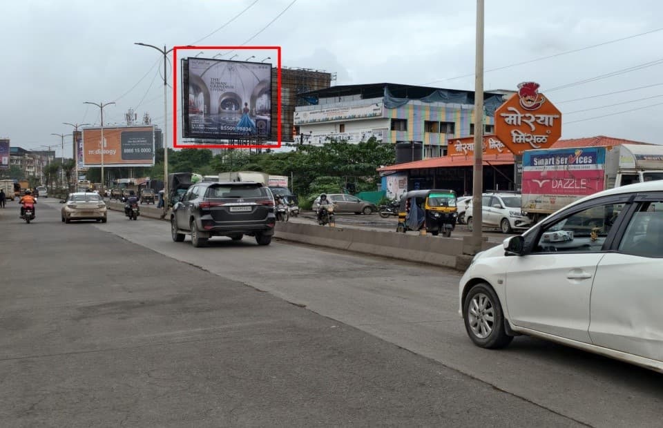 MediaWisse outdoor hoarding at Kalyan Bhiwandi Road - Mahanagar Gas Near Kongao Toll Plaza Facing Bhiwandi 2: MediaWisse-operated board at Kalyan Bhiwandi Road - Mahanagar Gas Near Kongao Toll Plaza in Kalyan, facing Bhiwandi 2 (photo 1)