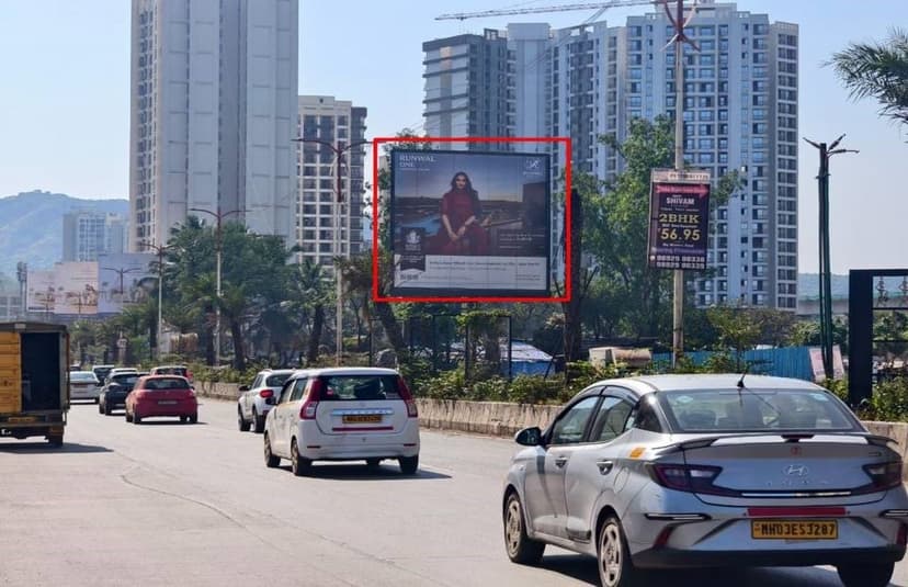 Near Puma Showroom Kalyan Shil Road Facing Kalyan Billboard 1